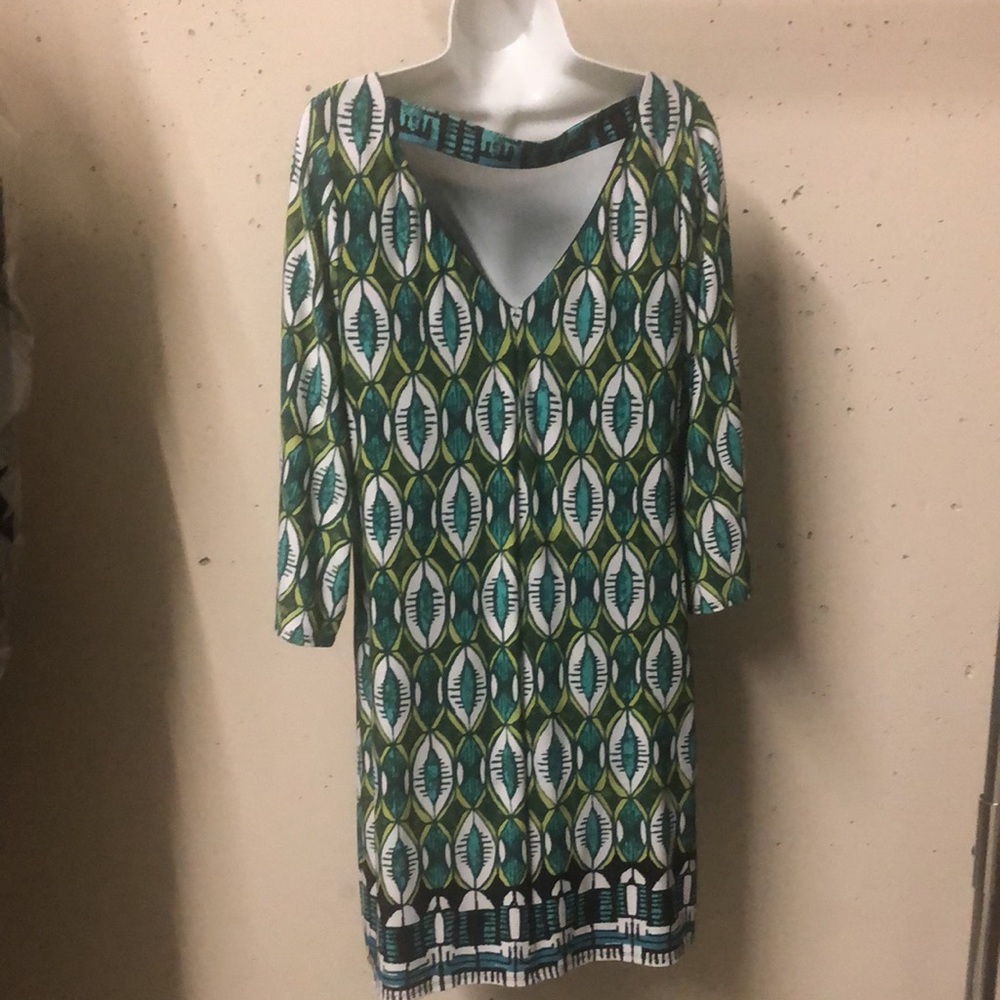 LAUNDRY by Shelli Segal Dress Sz M - Picture 2 of 9